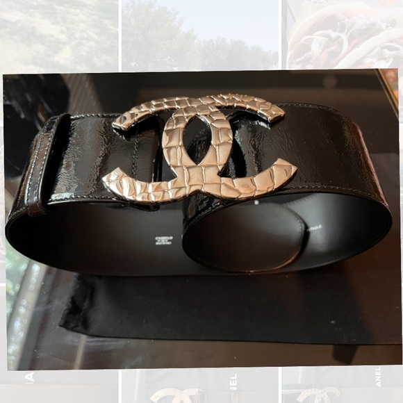 RARE Chanel black belt - Picture 5 of 10